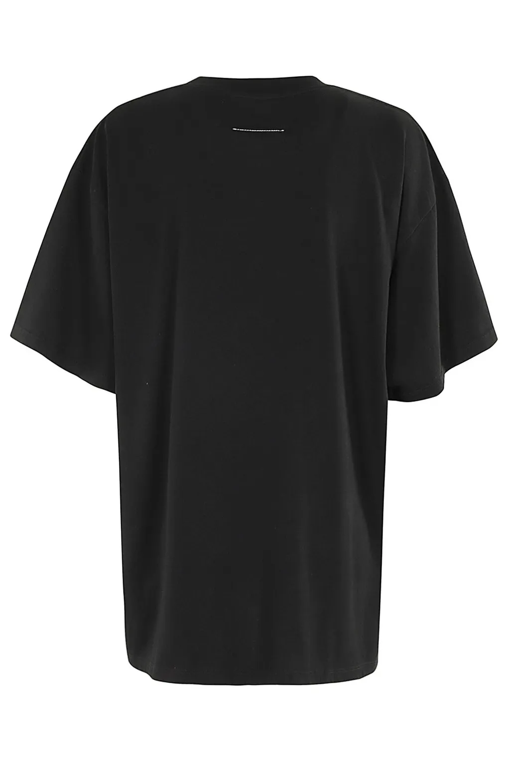 Mm6 Maison Margiela Numbers Motif-Patch Crewneck T-Shirt