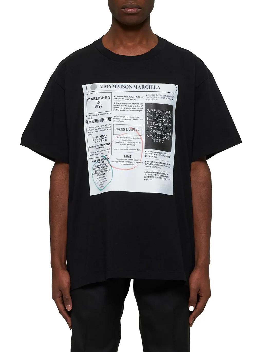 Mm6 Maison Margiela Graphic-Printed Crewneck T-Shirt