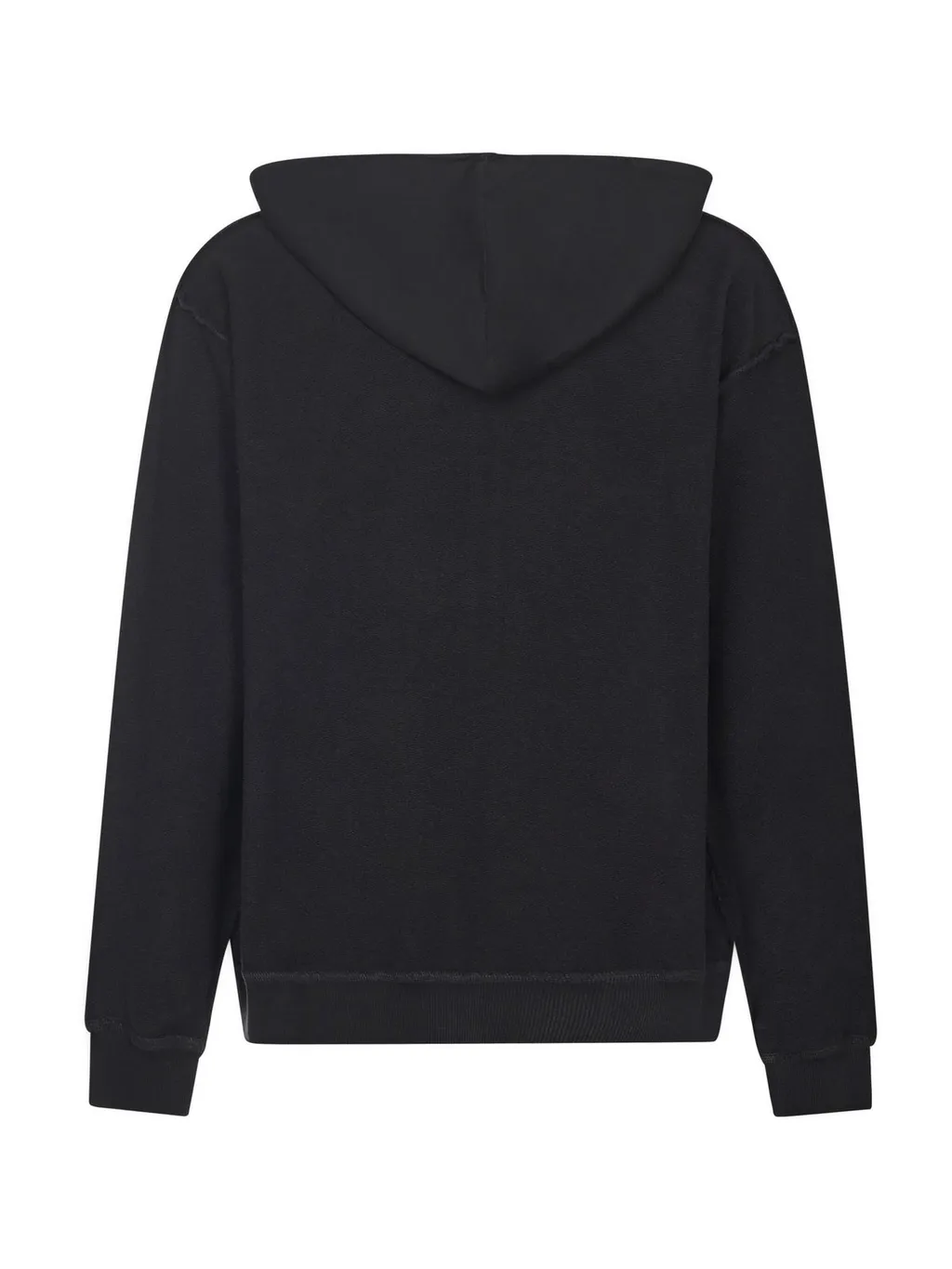 Mm6 Maison Margiela Zip-Up Drawstring Hoodie