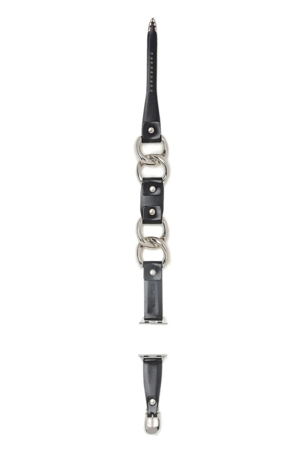 Ring Chain ​​Watch Belt / Black