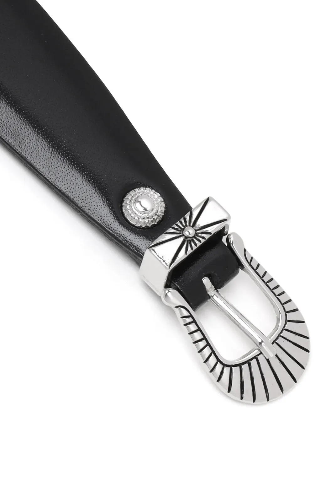 Ring Chain ​​Watch Belt / Black
