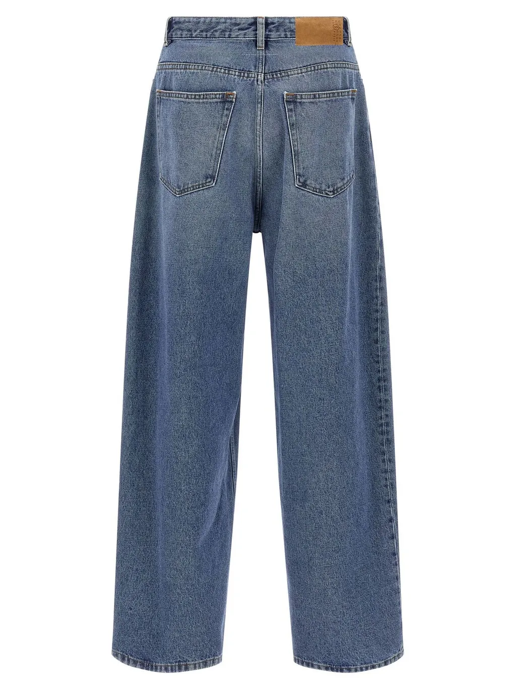 Mm6 Maison Margiela High Waist Straight-Leg Jeans