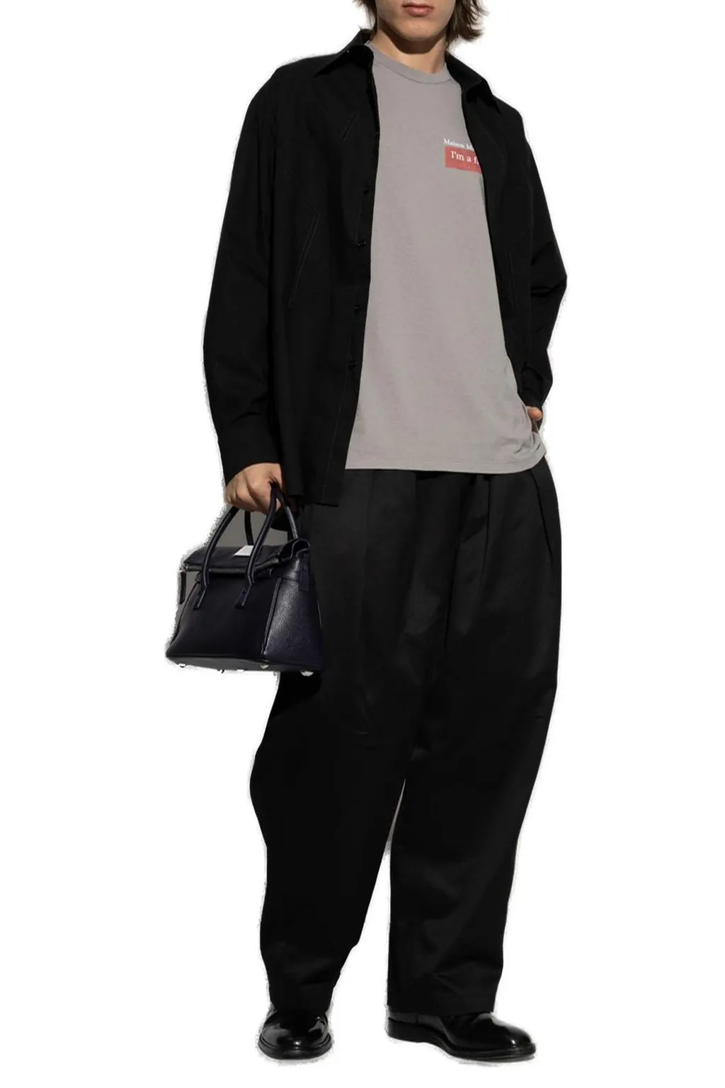 Mm6 Maison Margiela Long-Sleeved Button-Up Shirt