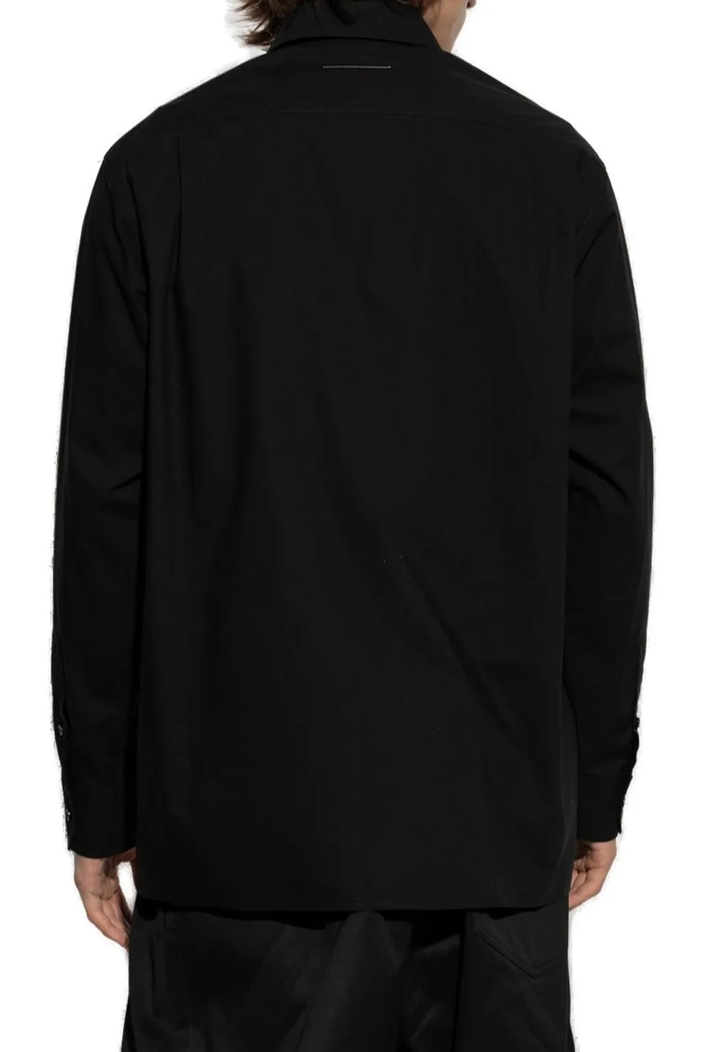 Mm6 Maison Margiela Long-Sleeved Button-Up Shirt