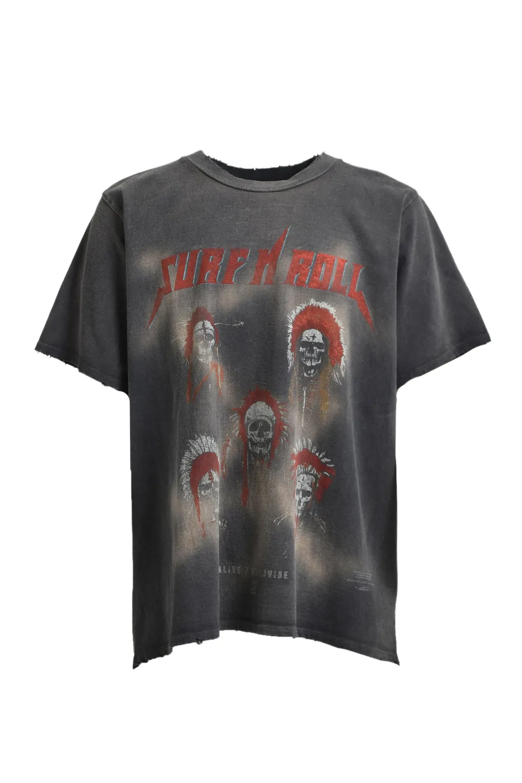 Surf N Roll T-Shirt / Blk