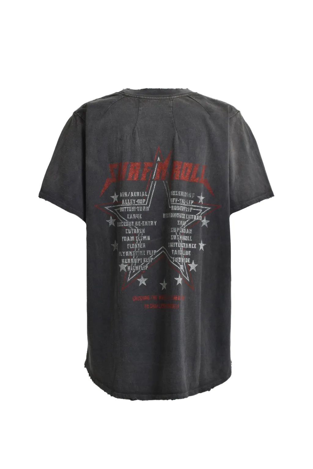 Surf N Roll T-Shirt / Blk