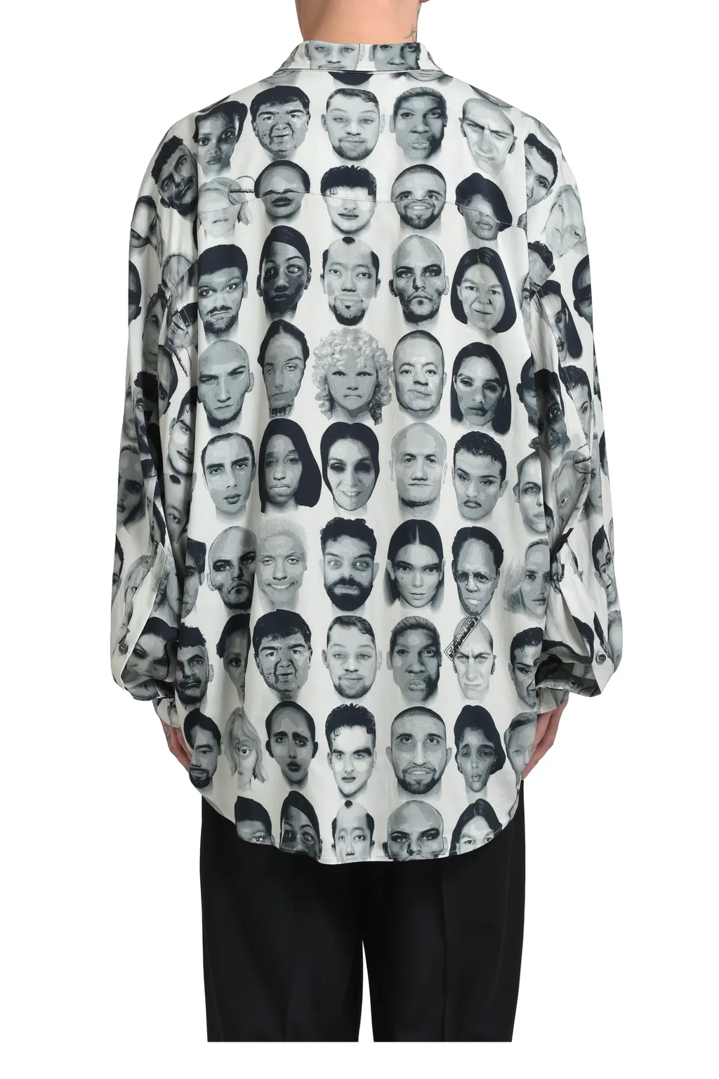 Finalists Twisted Shirt / Blk And Wht Mix