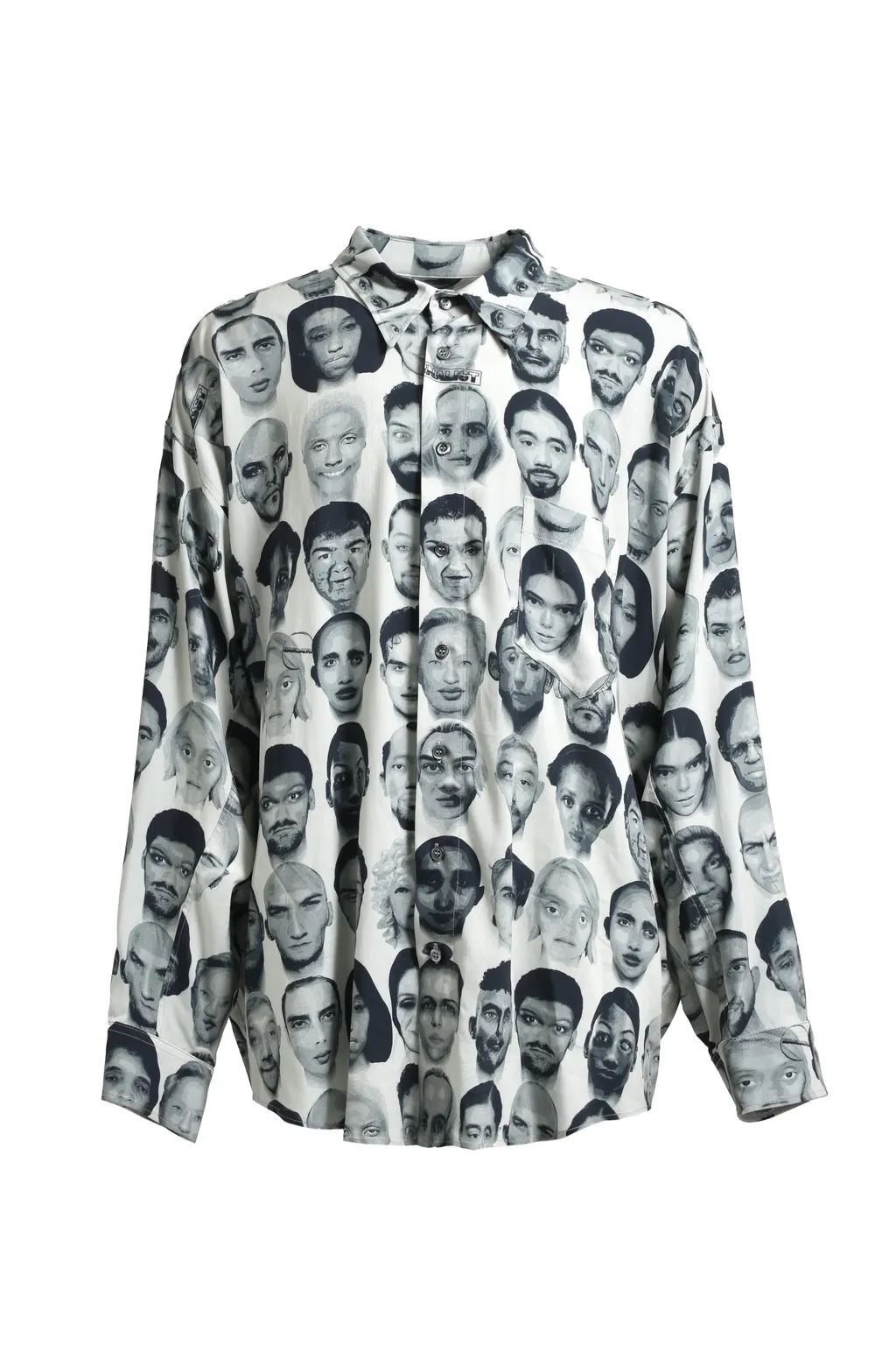 Finalists Twisted Shirt / Blk And Wht Mix