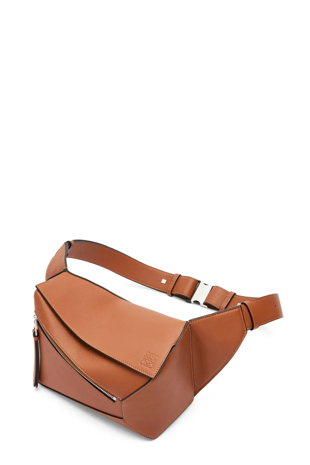 Puzzle Edge Small Bumbag / Tan