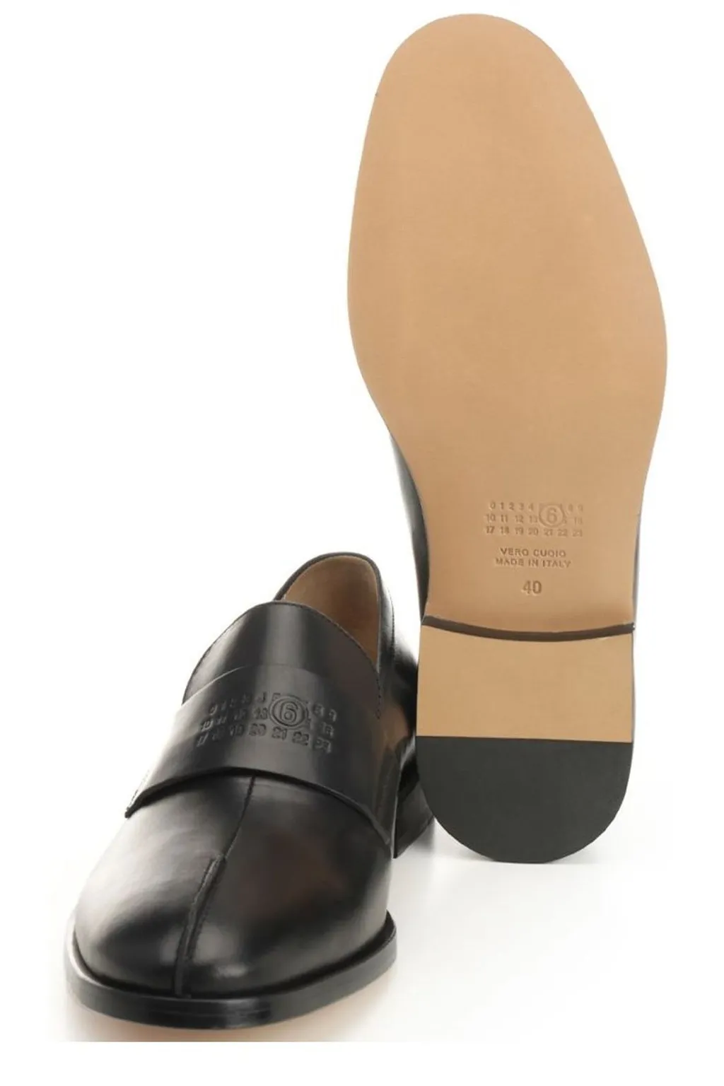 Mm6 Maison Margiela Tabi Almond Toe Loafers