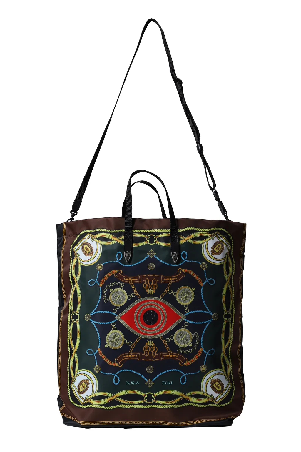 Print Tote Bag / Grn
