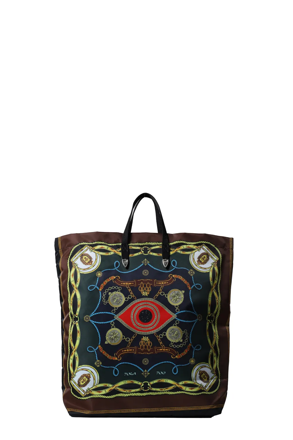 Print Tote Bag / Grn