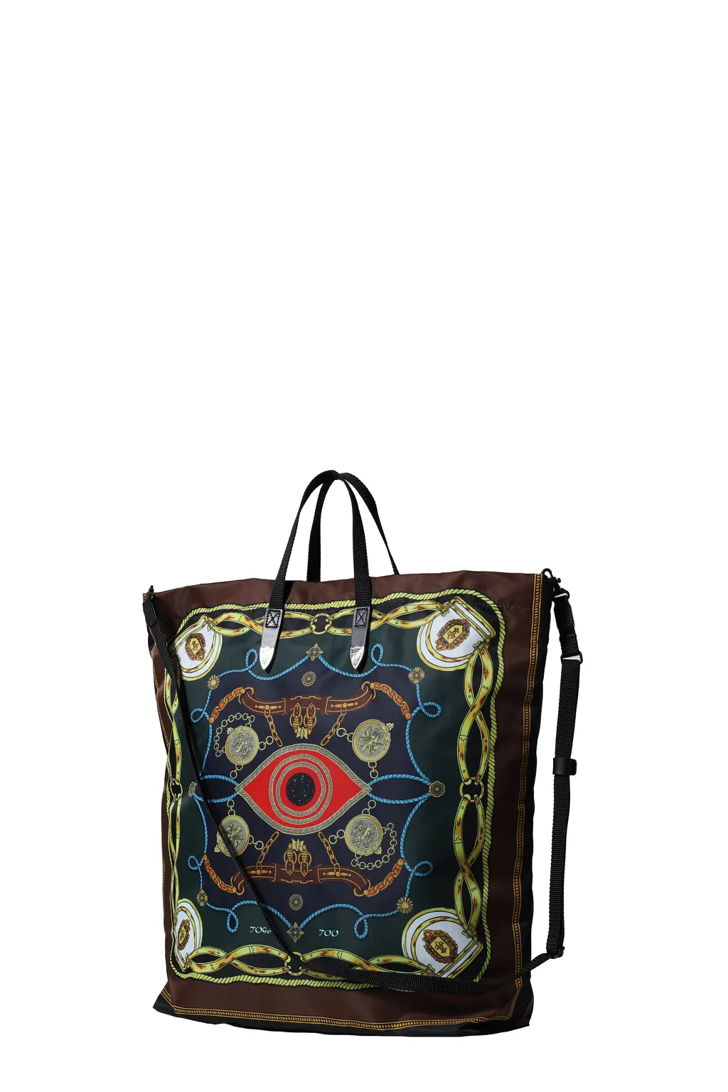 Print Tote Bag / Grn