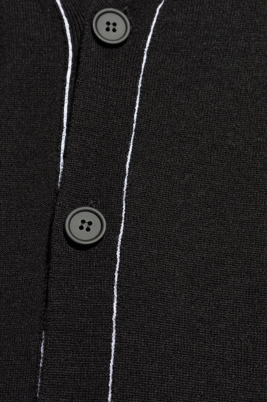 Mm6 Maison Margiela V-Neck Knitted Cardigan