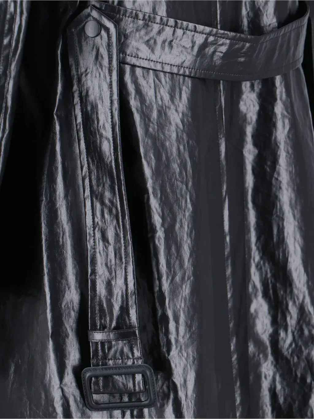 Mm6 Maison Margiela Shiny Coat