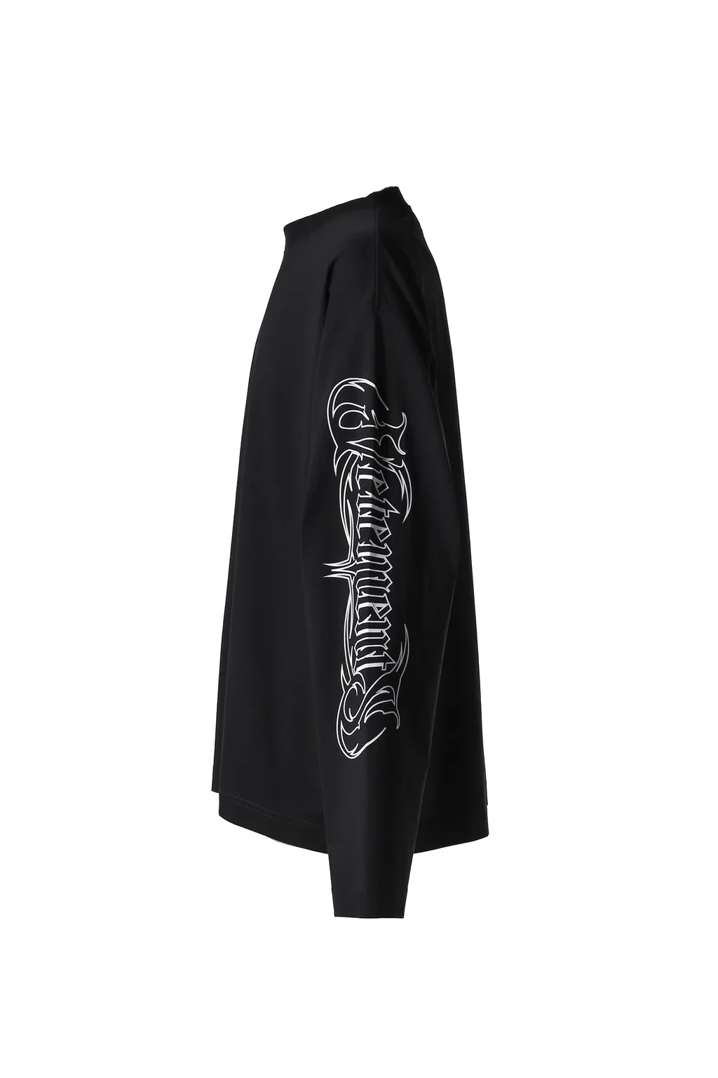 Metal Printed Longsleeve / Blk