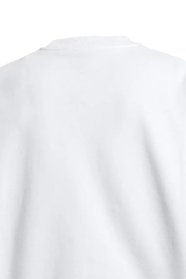Equipement Sportive Embroidered Classic Sweatshirt / Wht