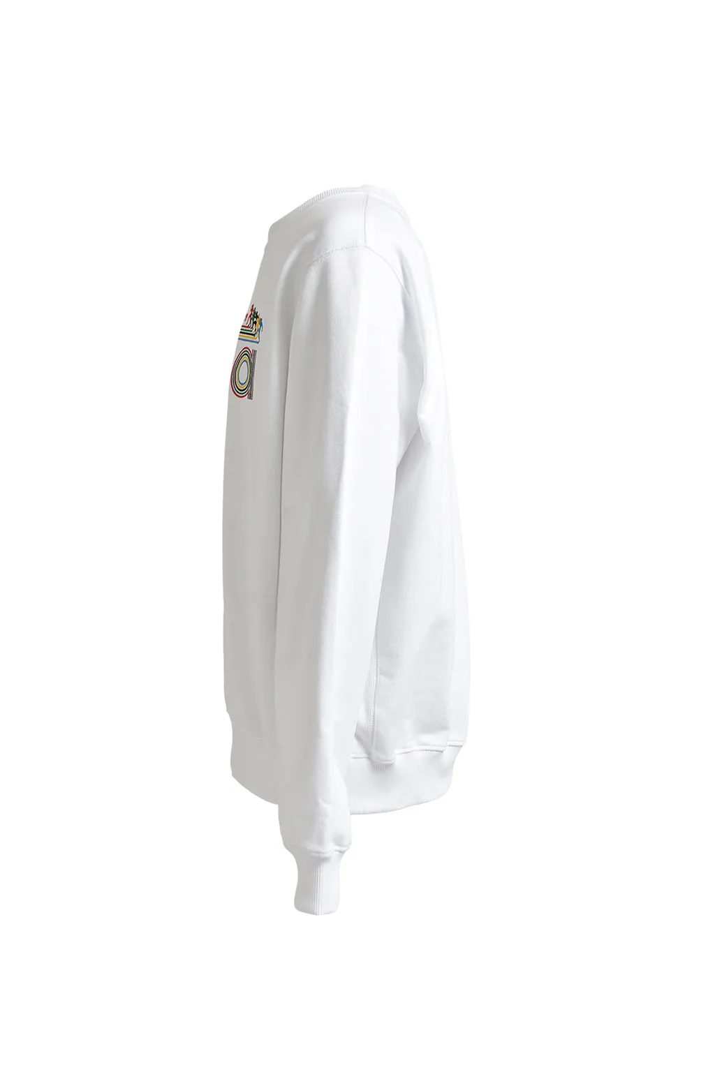 Equipement Sportive Embroidered Classic Sweatshirt / Wht
