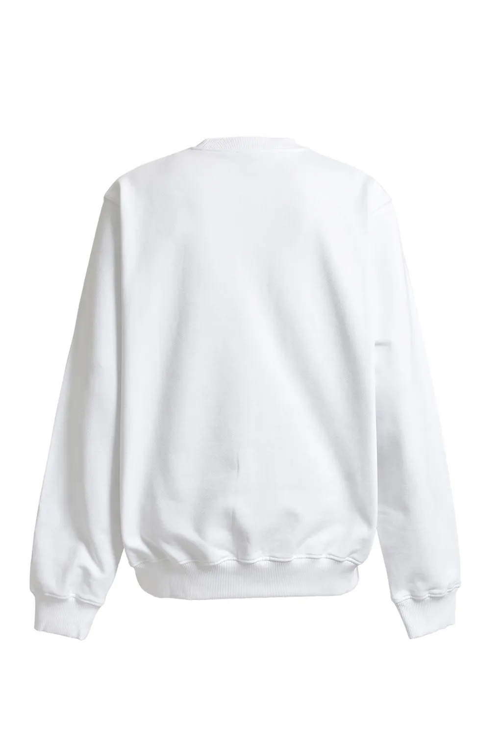 Equipement Sportive Embroidered Classic Sweatshirt / Wht