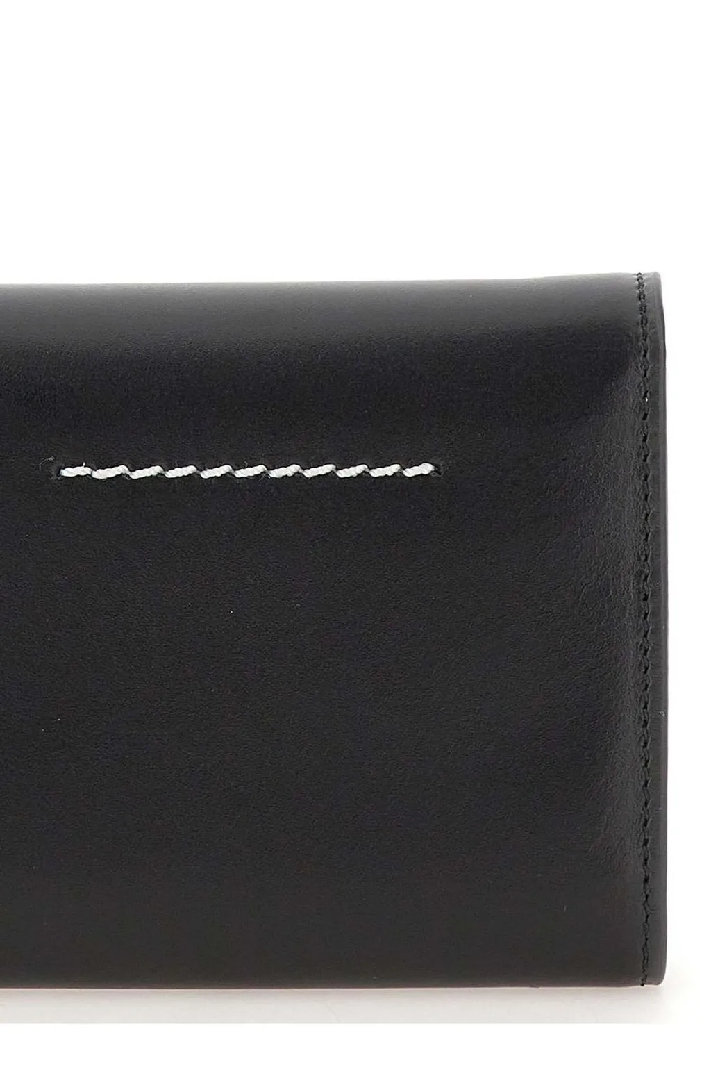 Mm6 Maison Margiela Logo Embossed Wallet