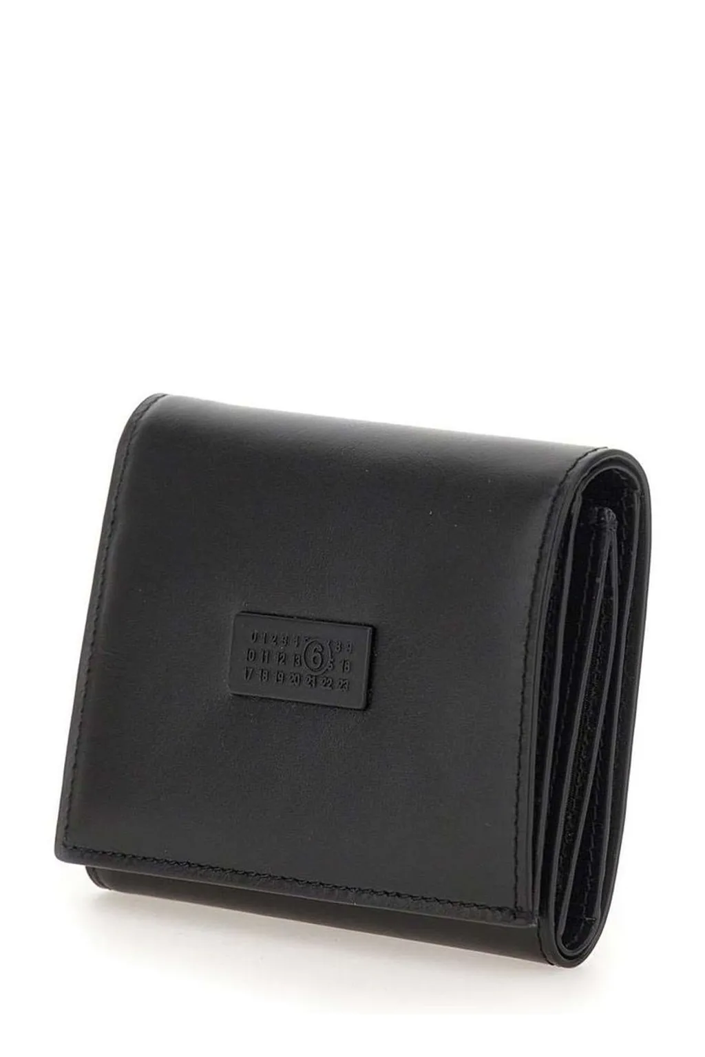 Mm6 Maison Margiela Logo Embossed Wallet