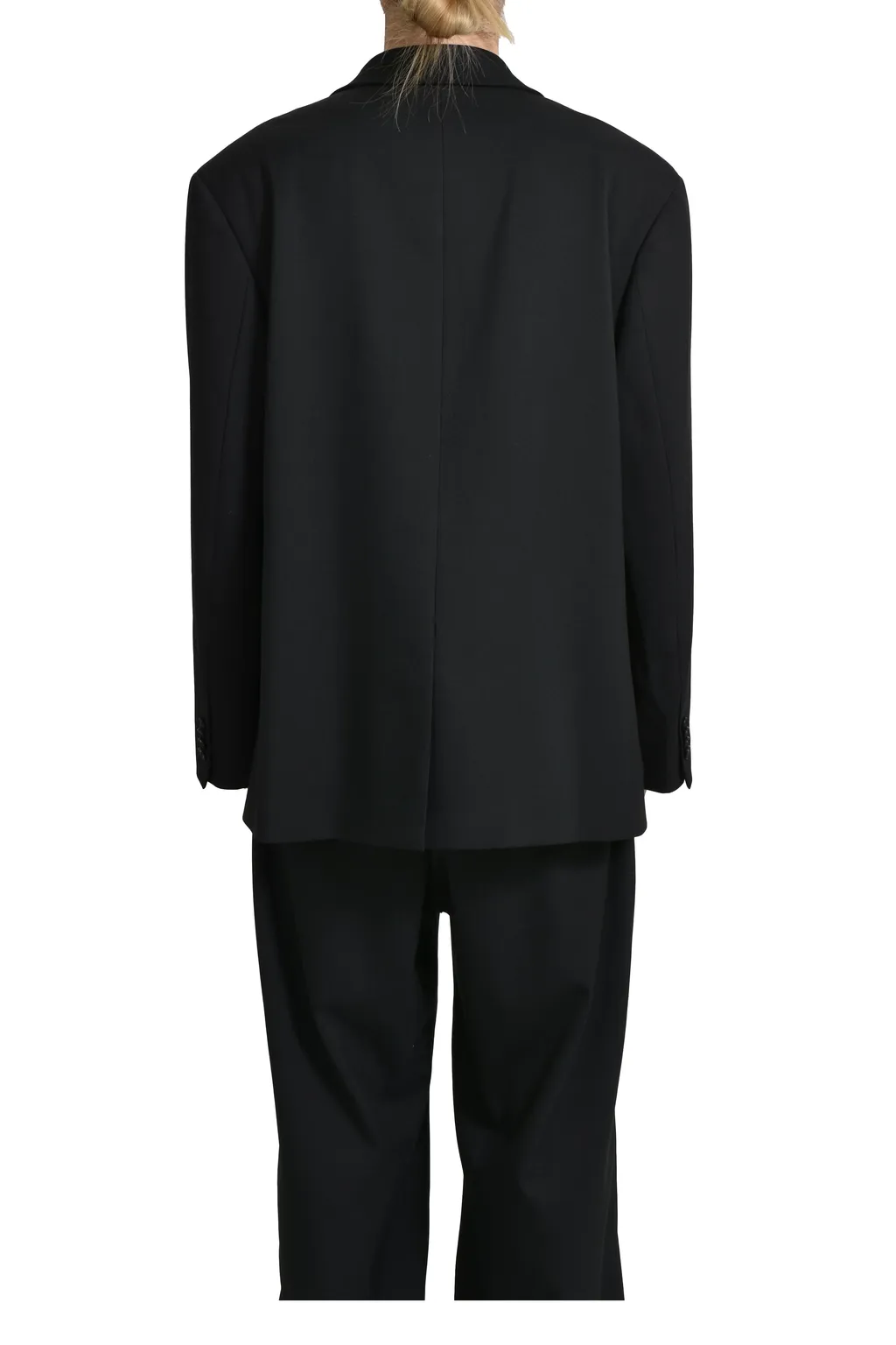 Double Breasted Blazer Black / Blk