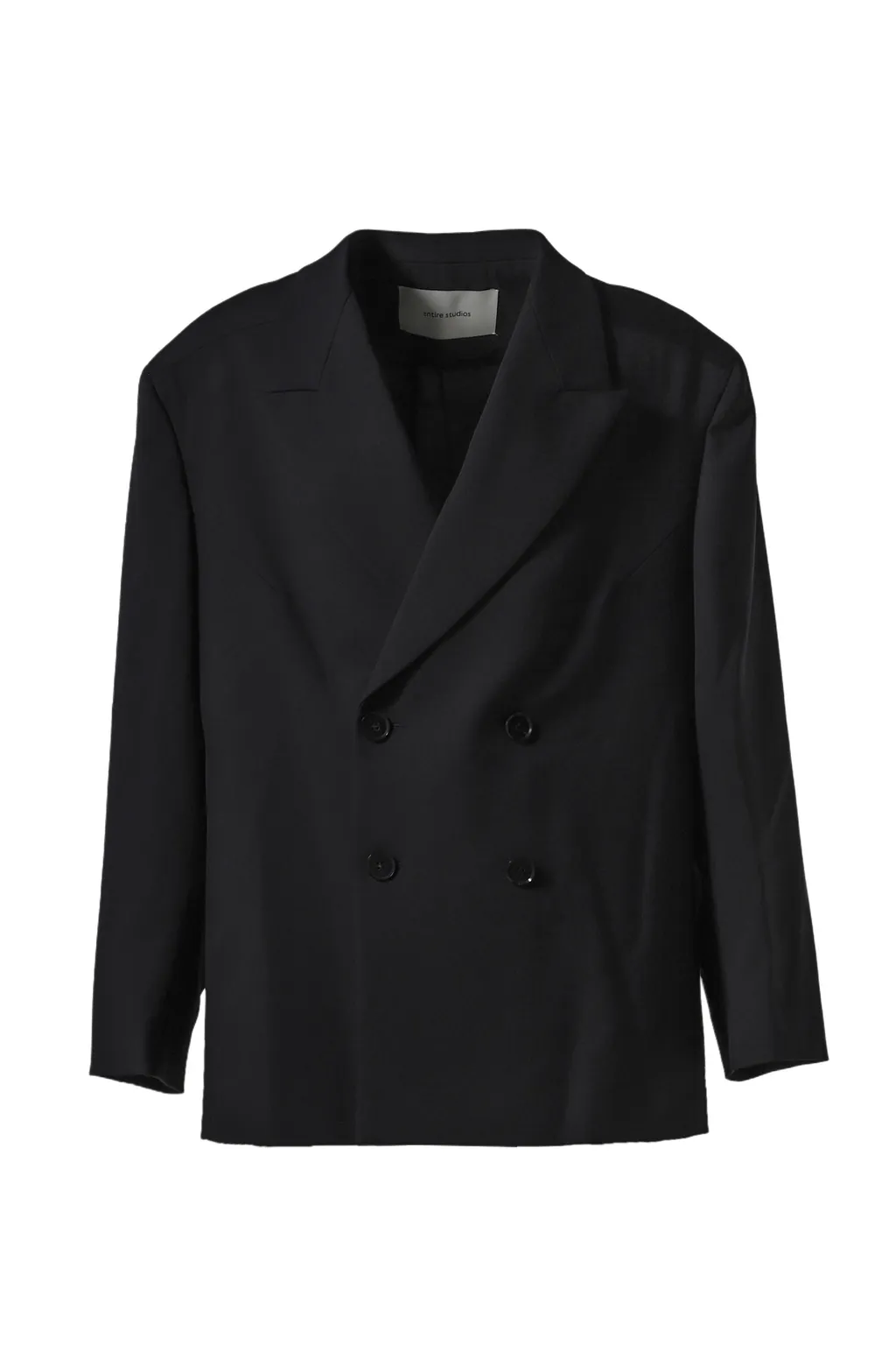 Double Breasted Blazer Black / Blk