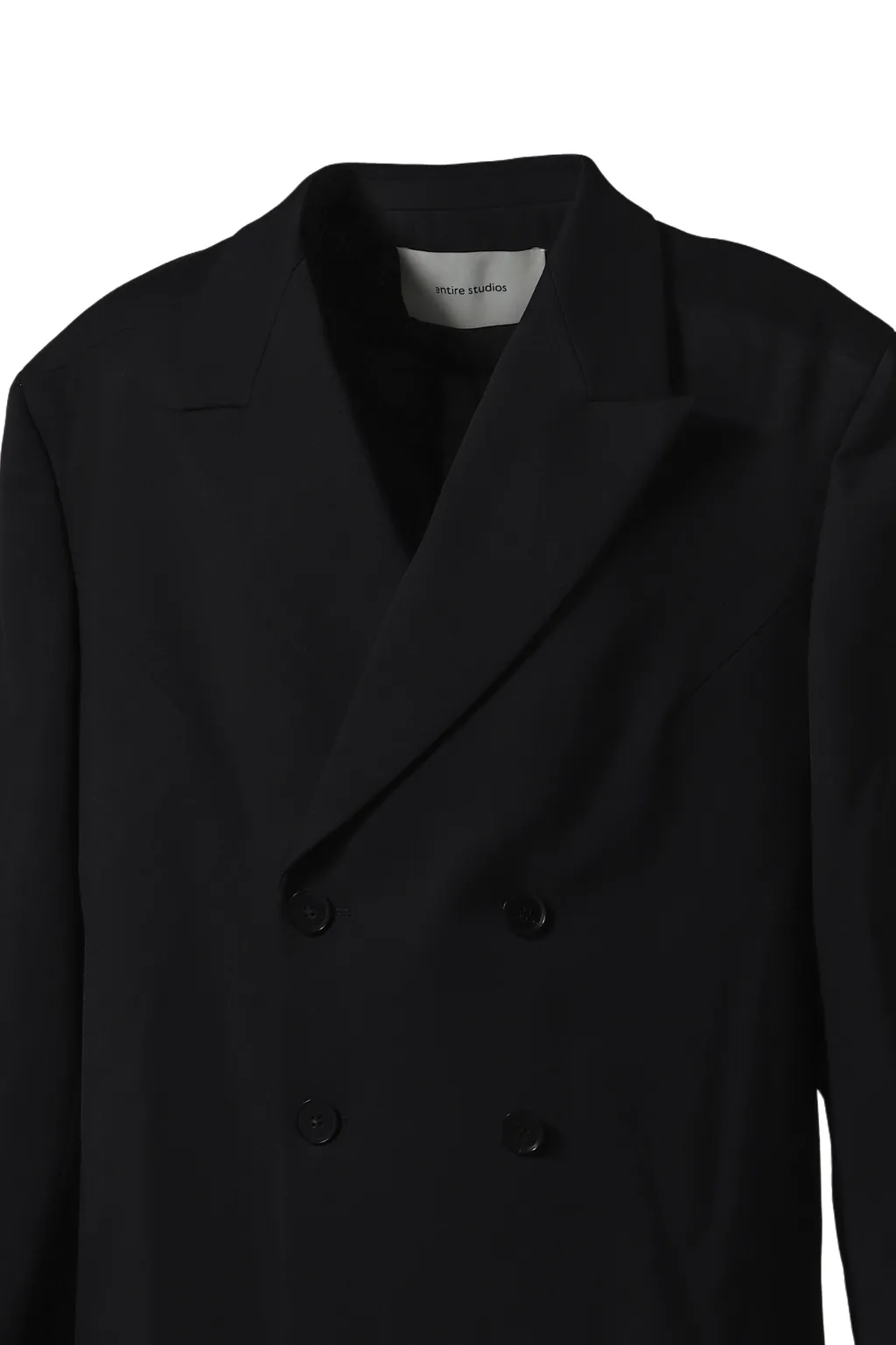 Double Breasted Blazer Black / Blk