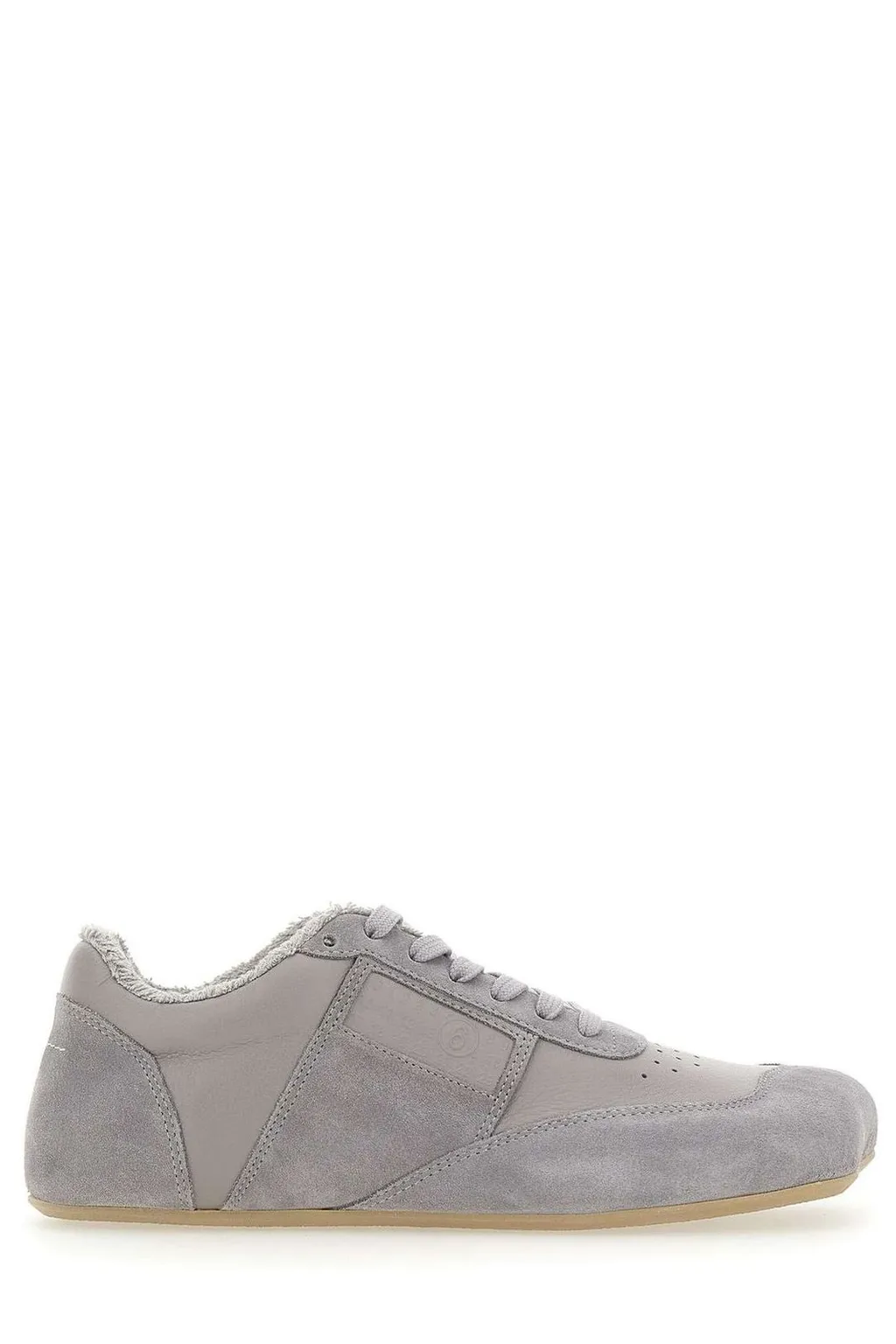 Mm6 Maison Margiela Numbers-Embossed Lace-Up Sneakers