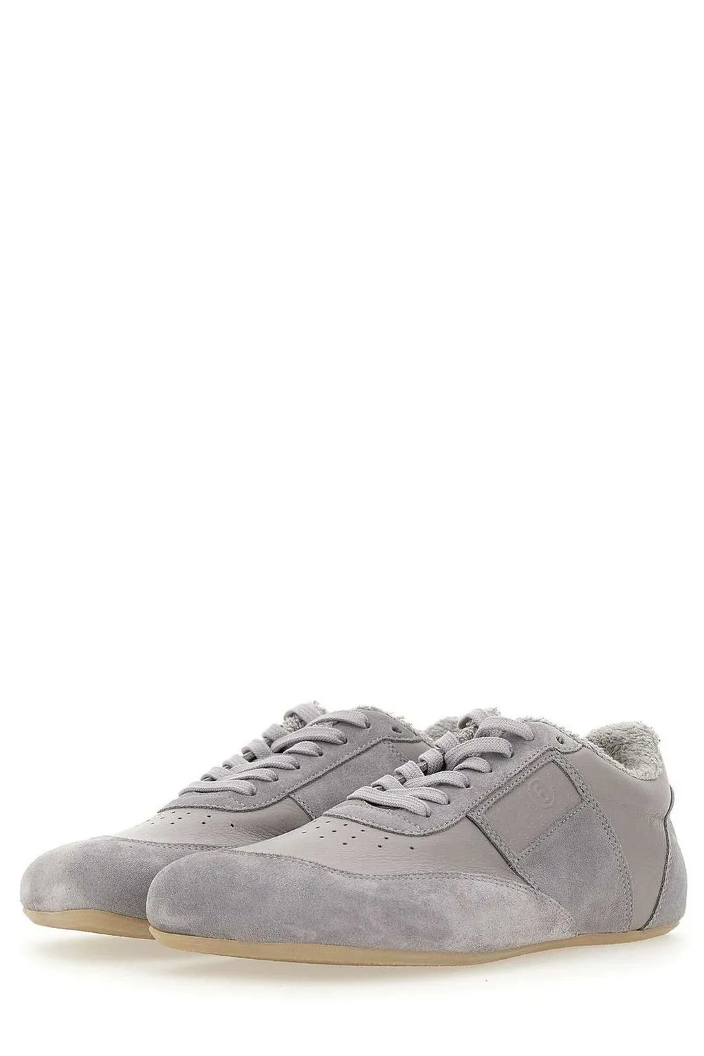Mm6 Maison Margiela Numbers-Embossed Lace-Up Sneakers