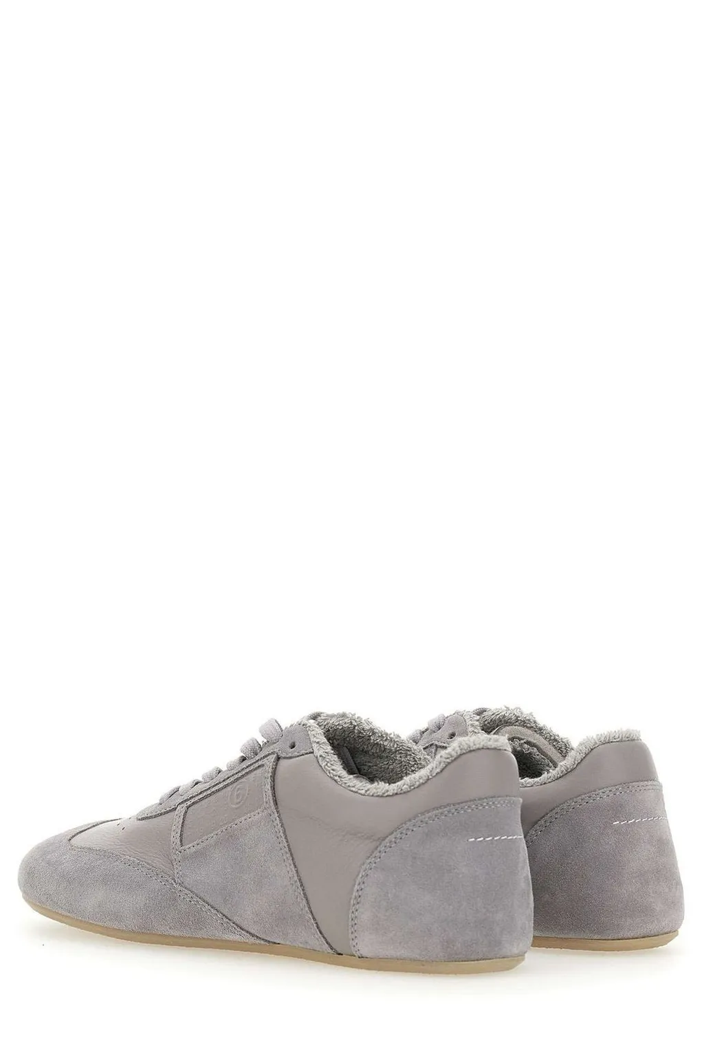Mm6 Maison Margiela Numbers-Embossed Lace-Up Sneakers