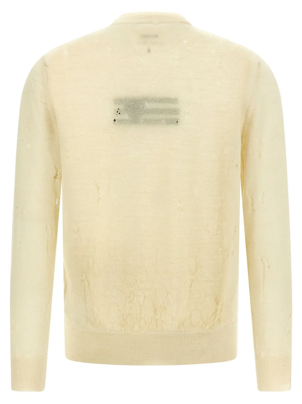Mm6 Maison Margiela Numeric Crew-Neck Knitted Jumper