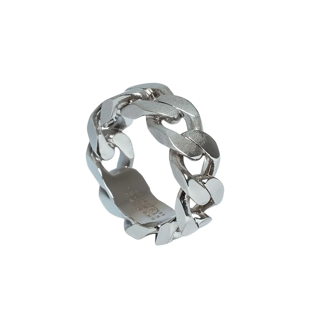 Mm6 Maison Margiela Numeric Chain-Link Ring