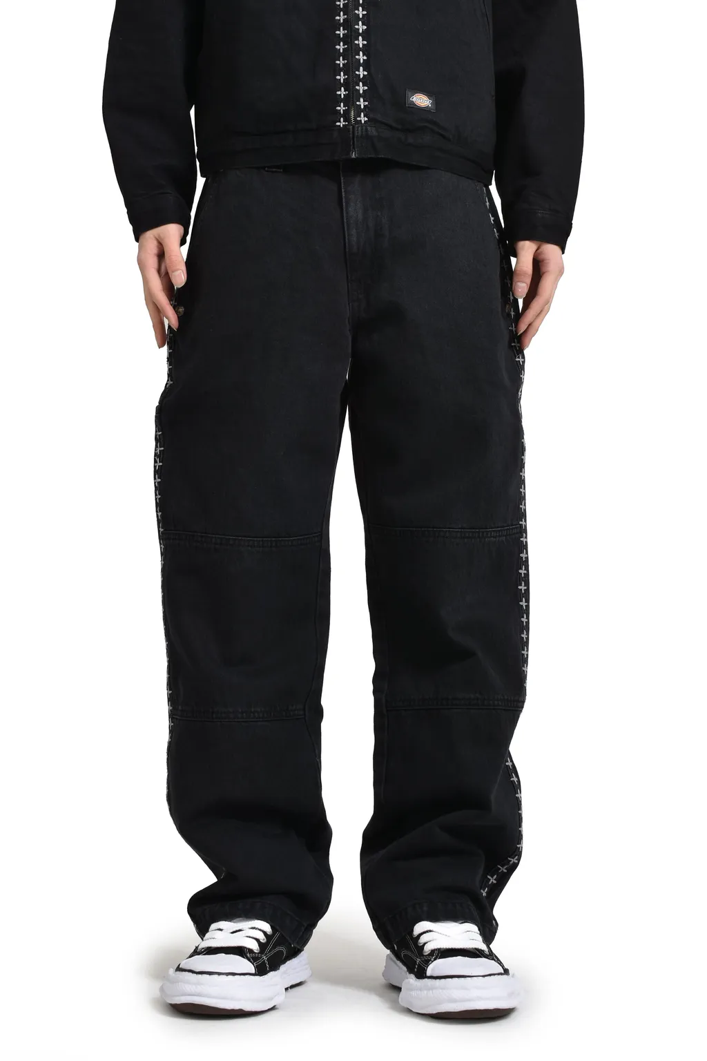 X Stitch Pants / Black
