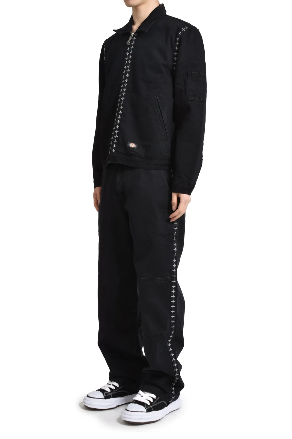 X Stitch Pants / Black