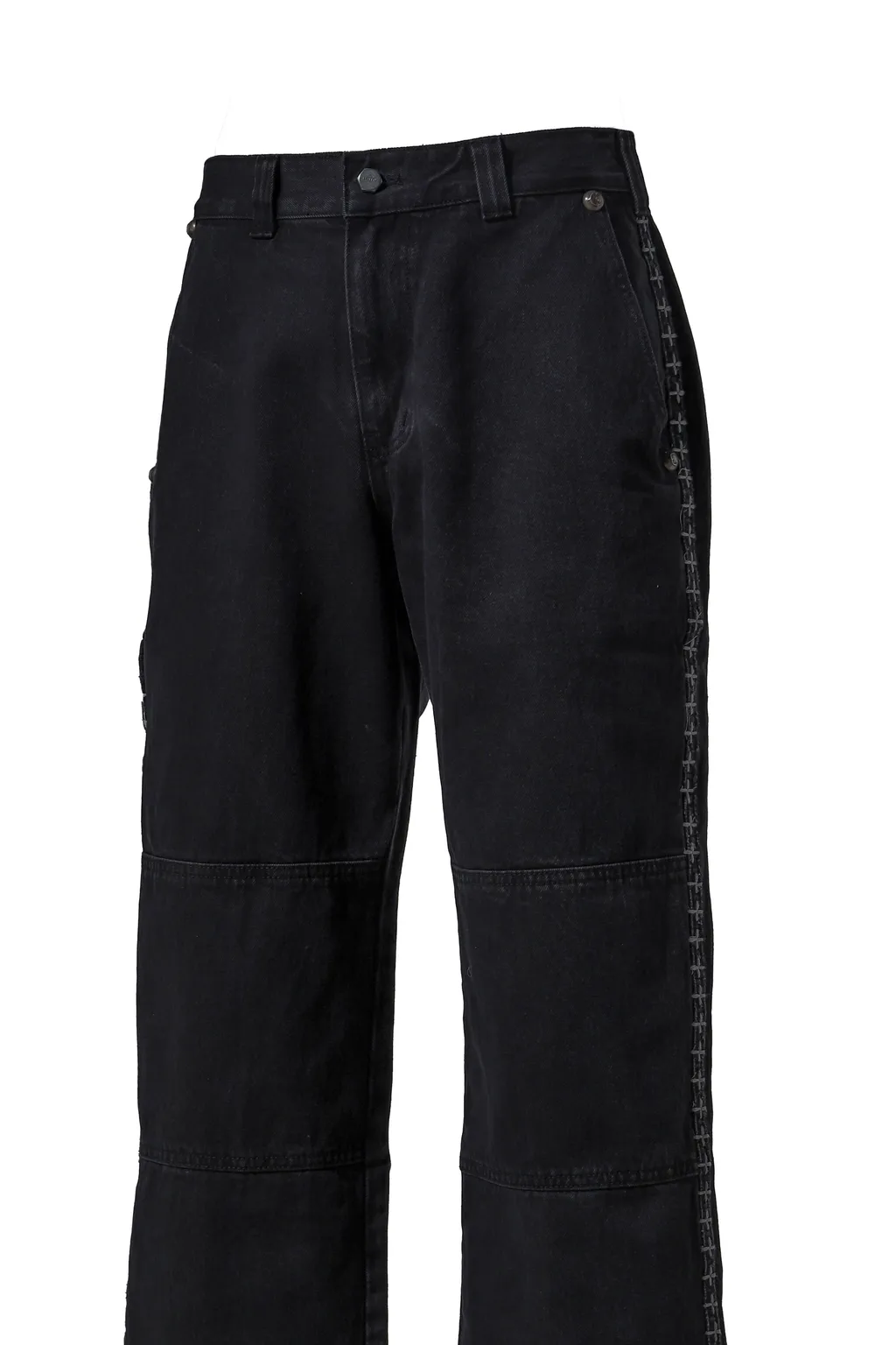 X Stitch Pants / Black