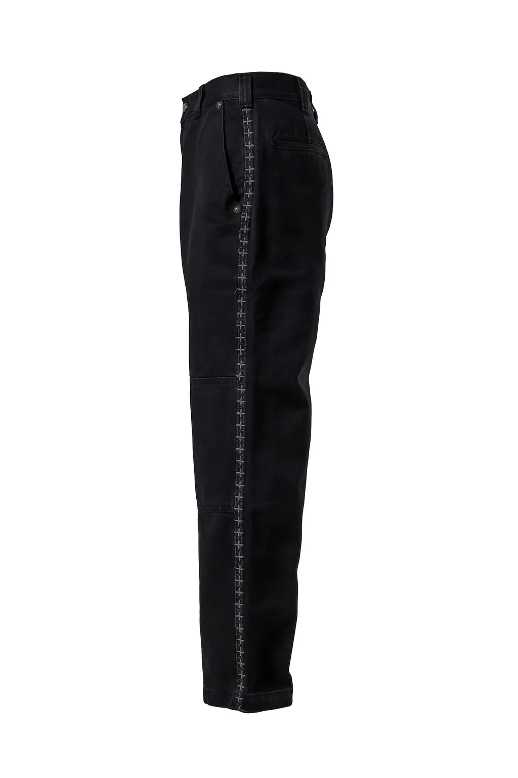 X Stitch Pants / Black