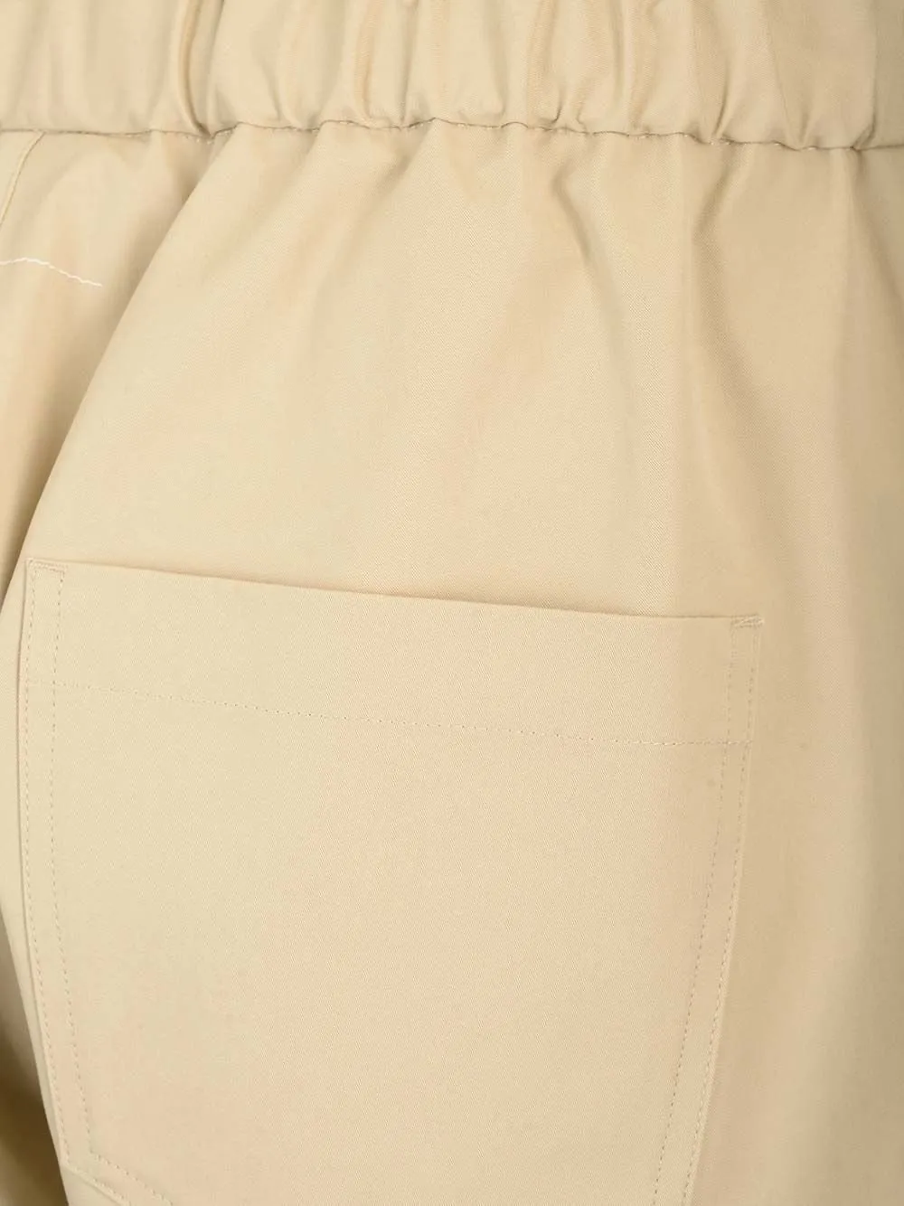 Mm6 Maison Margiela Baggy Fit Drawstring Trousers