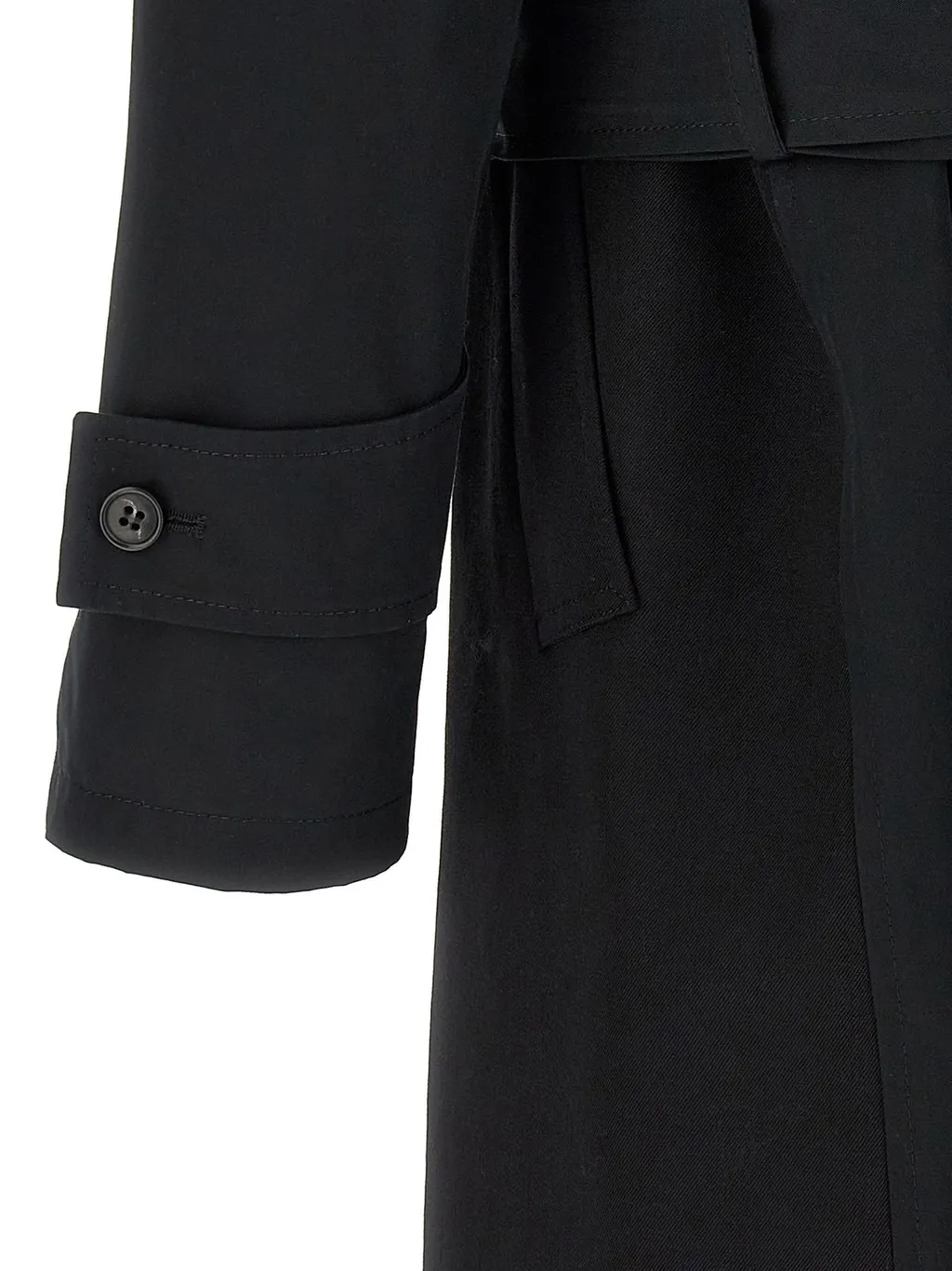 Mm6 Maison Margiela Back Slit Trench Coat