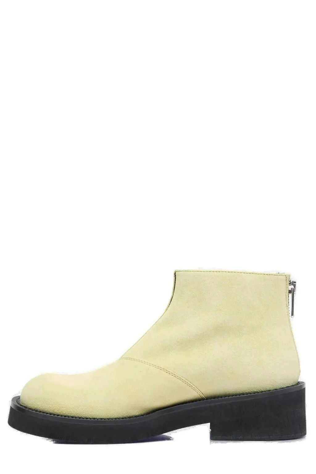 Mm6 Maison Margiela Block Heel Ankle Boots