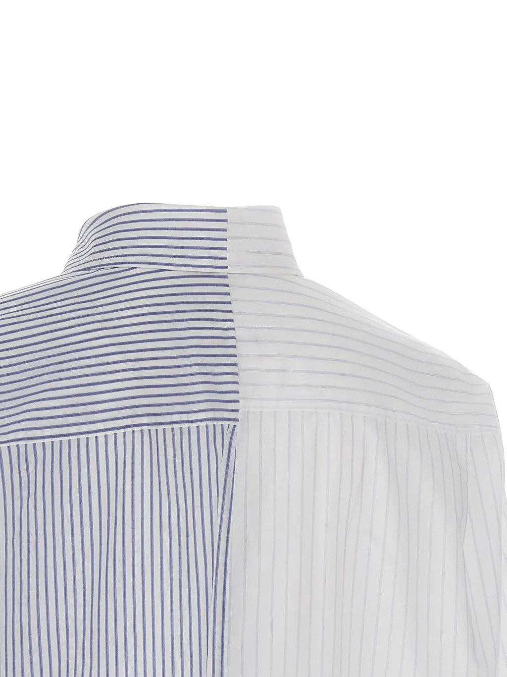Mm6 Maison Margiela Asymmetric Striped Shirt