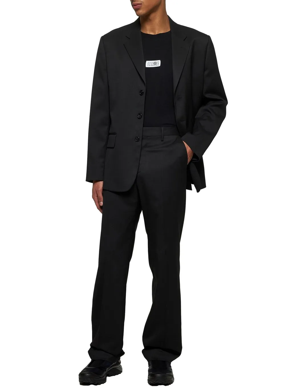 Mm6 Maison Margiela Straight-Leg Tailored Trousers