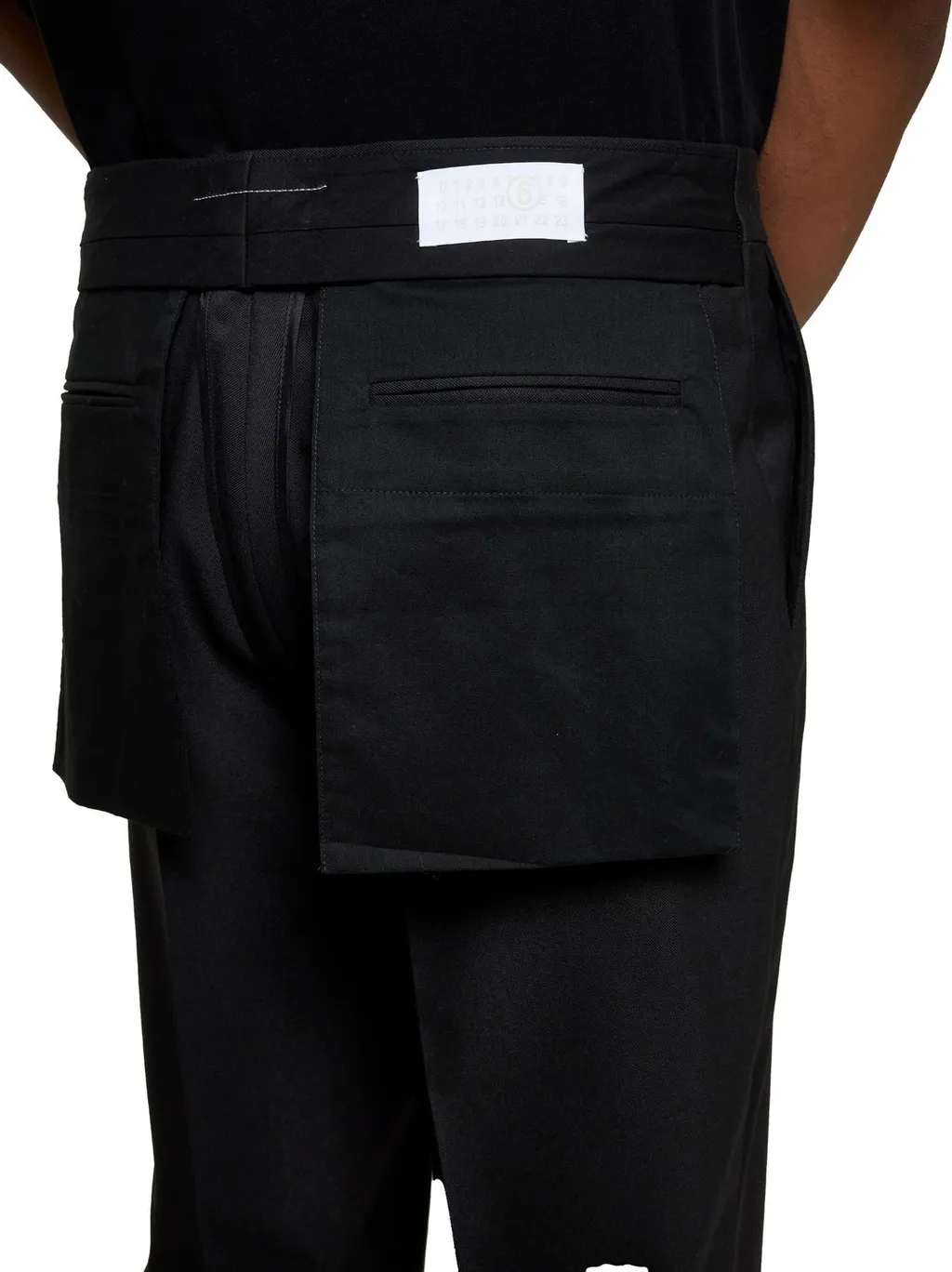 Mm6 Maison Margiela Straight-Leg Tailored Trousers