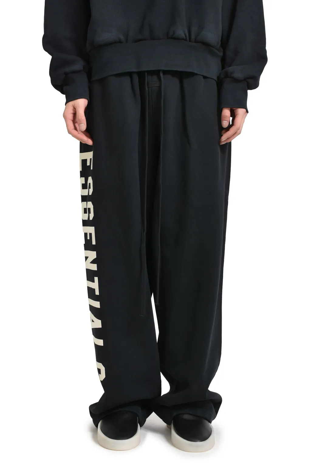 Heavy Fleece Relaxed Sweatpant / Blk