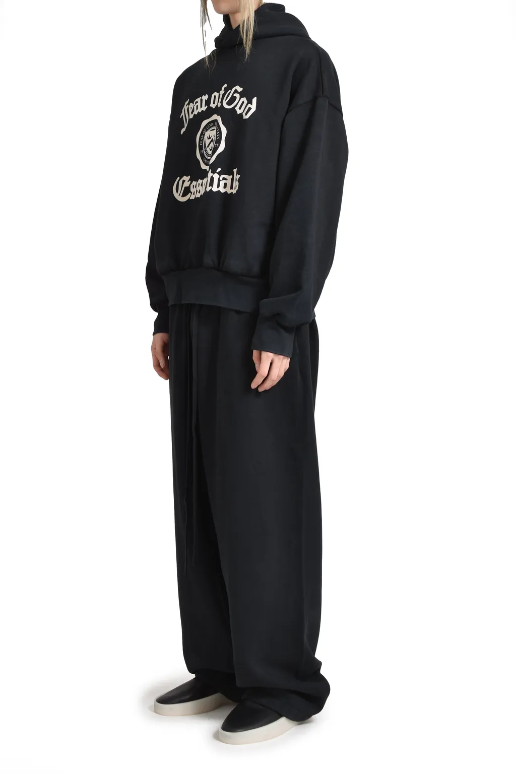 Heavy Fleece Relaxed Sweatpant / Blk
