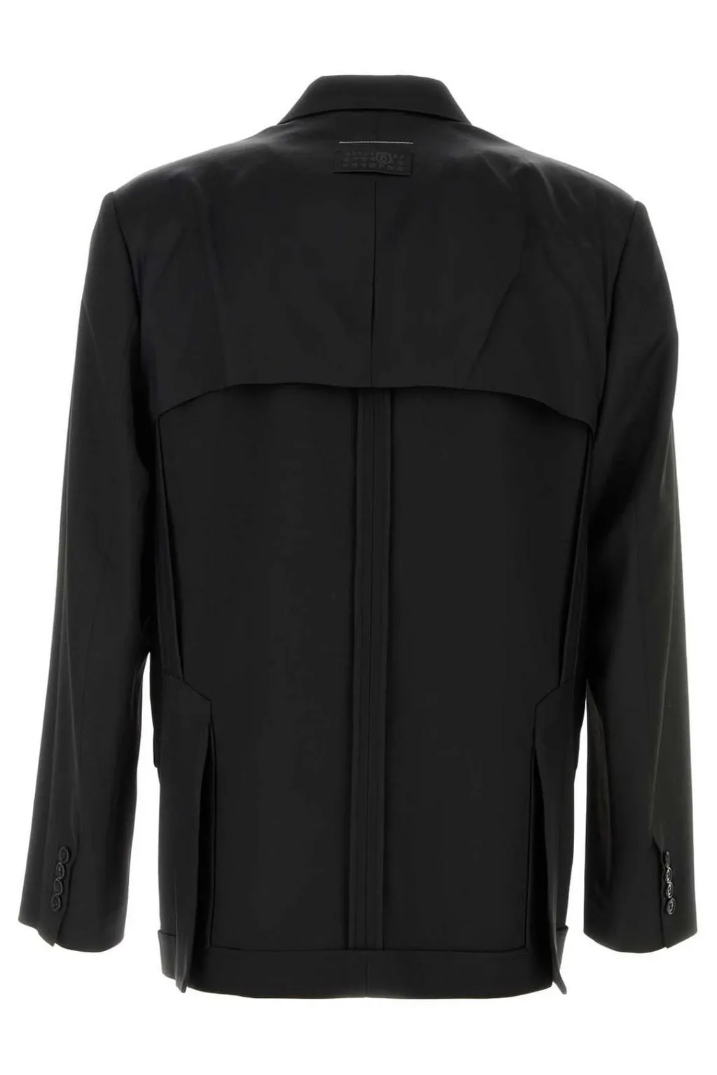 Mm6 Maison Margiela Single-Breasted Long-Sleeved Jacket