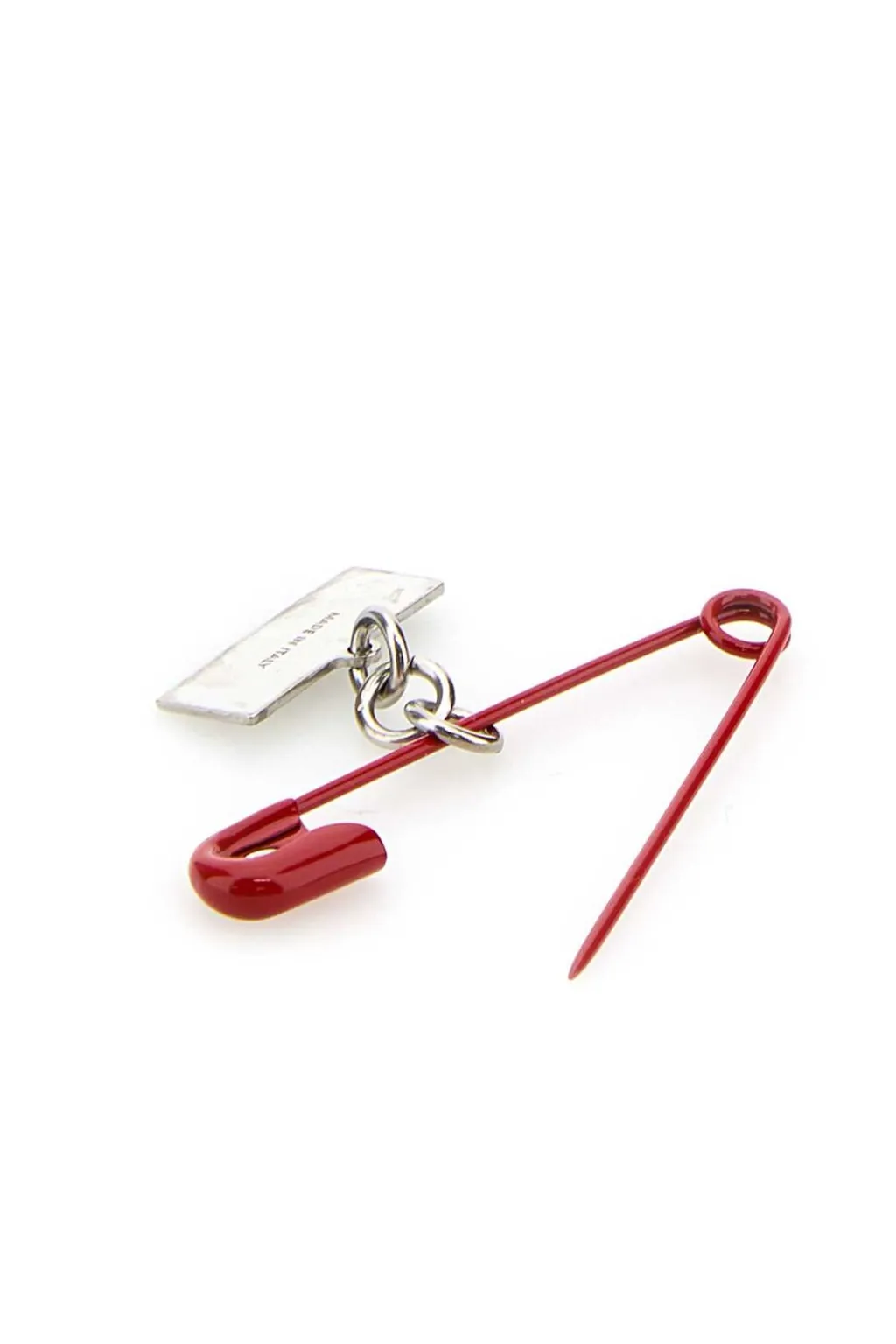 Mm6 Maison Margiela Logo Plaque Brooch