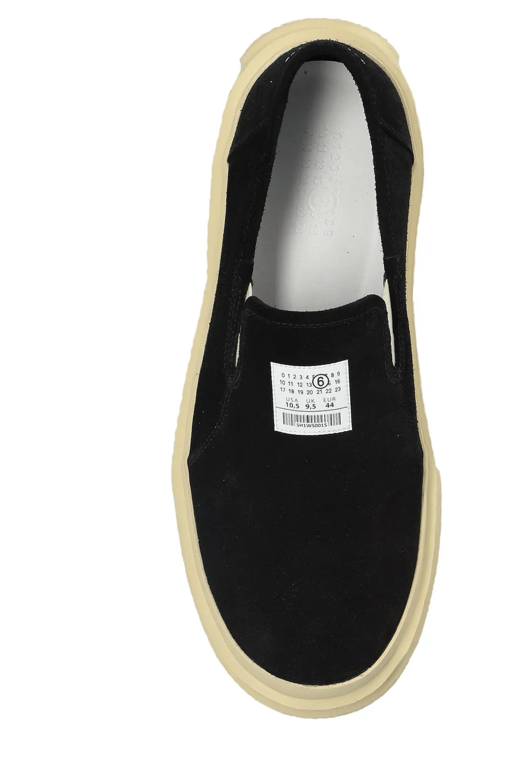 Mm6 Maison Margiela Logo Patch Slip-On Sneakers