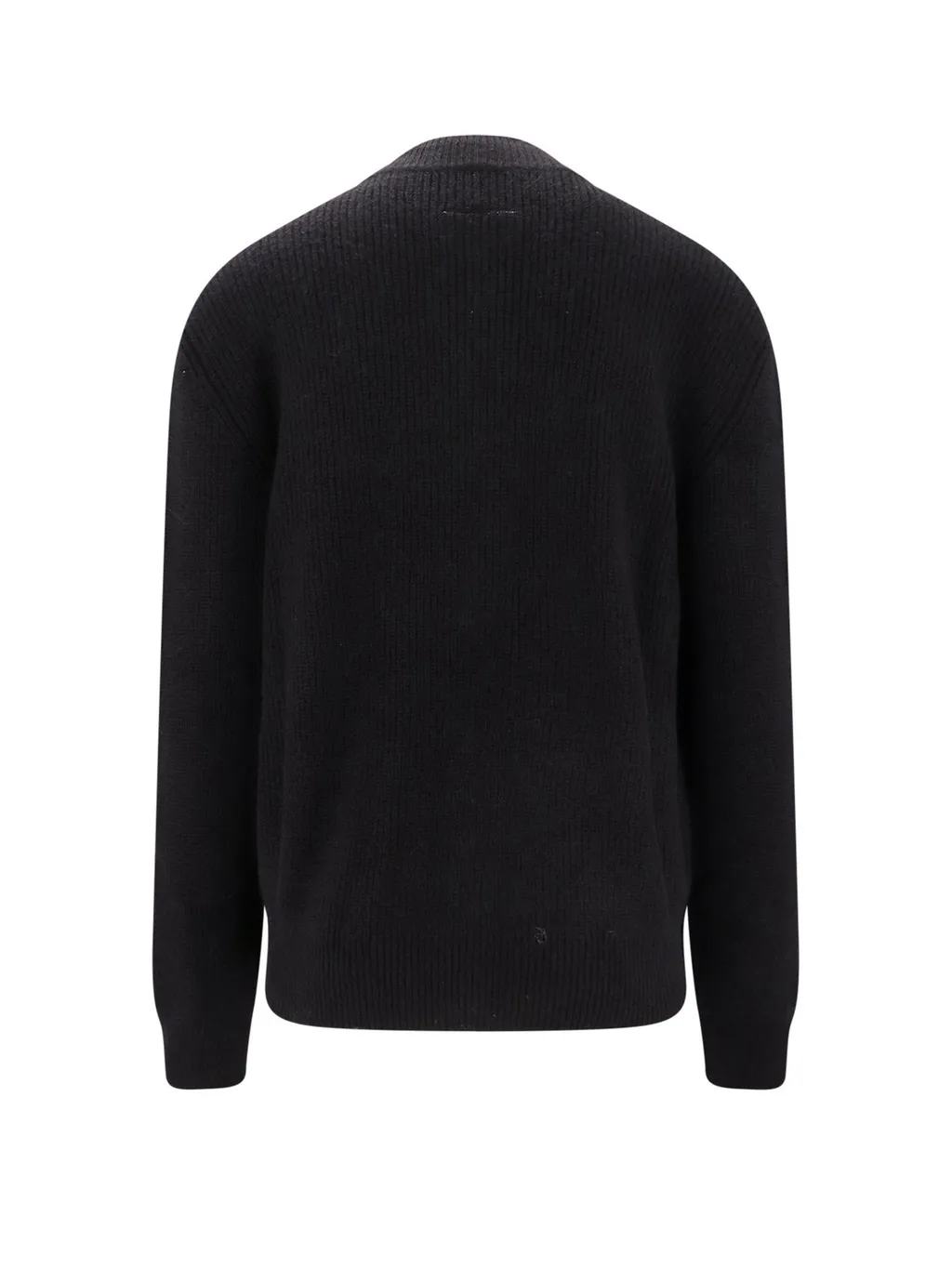 Mm6 Maison Margiela Distressed Zipped Knitted Cardigan