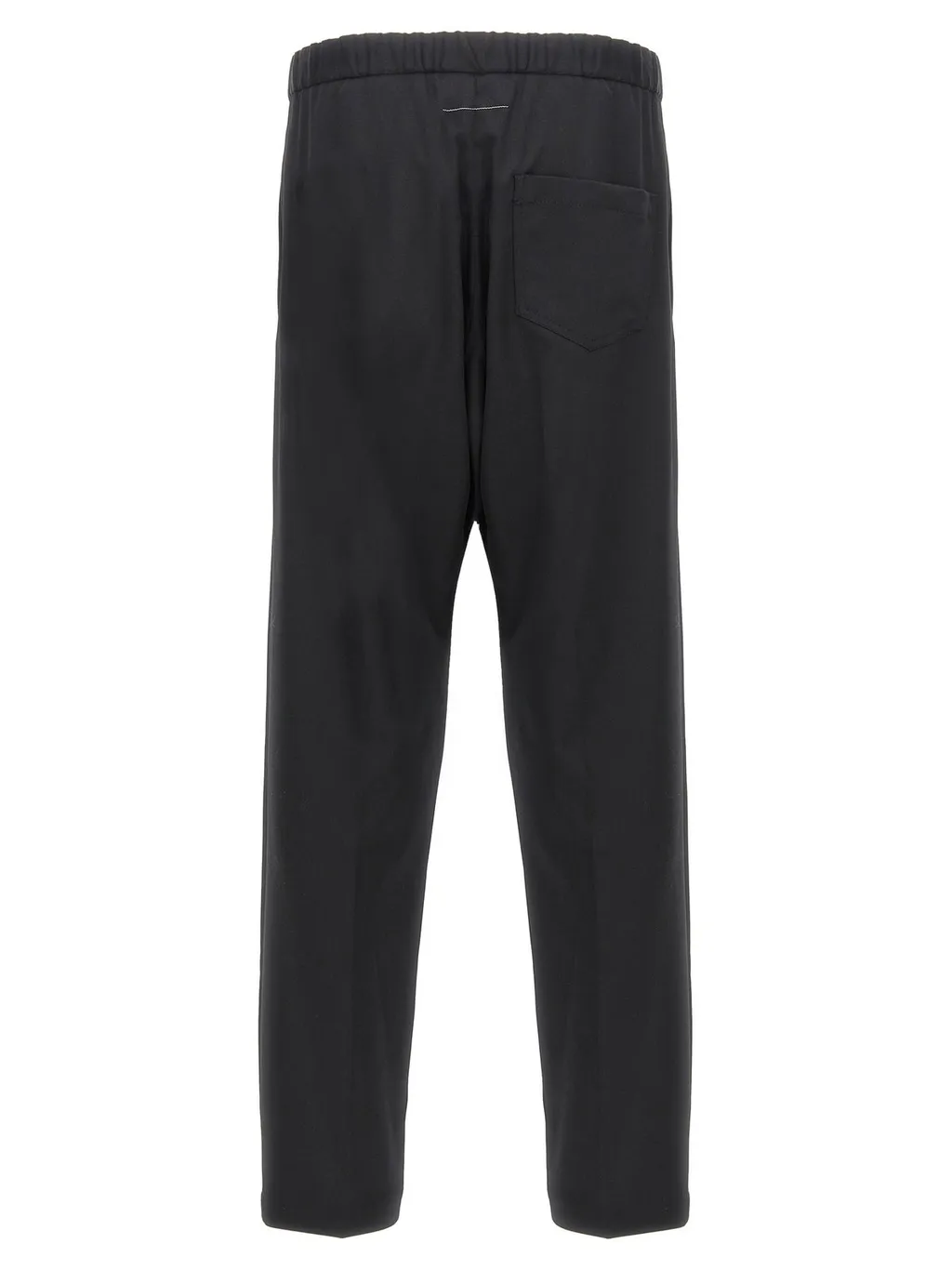 Mm6 Maison Margiela Mid-Rise Drawstring Trousers